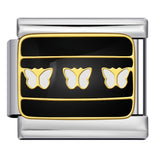 New Middle Ancient Style Series Italian Module Bracelet Titanium Steel Gold Plated Drip Oil Welding DIY Elastic Strap Chain New Middle Ancient Style Series Italian Module Bracelet Titanium Steel Gold Plated Drip Oil Welding DIY Elastic Strap Chain