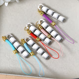 Fashion Colored Mobile Phone Rope Splicing Module Bracelet DIY Keychain Gold-plated Pendant Stainless Steel Bracelet Fashion Colored Mobile Phone Rope Splicing Module Bracelet DIY Keychain Gold-plated Pendant Stainless Steel Bracelet