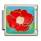 Flower Series Italian Module Bracelet Stainless Steel Welding Gold Plating Drip Oil DIY Elastic Bracelet Accessories Wholesale Flower Series Italian Module Bracelet Stainless Steel Welding Gold Plating Drip Oil DIY Elastic Bracelet Accessories Wholesale