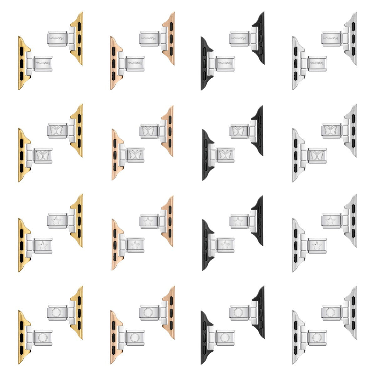 Apple New Connector Watch with Italian Module Bracelet DIY Splicing Bracelet Tool Accessories Apple New Connector Watch with Italian Module Bracelet DIY Splicing Bracelet Tool Accessories