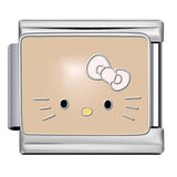 New Cute Cartoon Pattern Italian Module Bracelet Titanium Steel Gold Plated Welding DIY Strap Chain Bracelet New Cute Cartoon Pattern Italian Module Bracelet Titanium Steel Gold Plated Welding DIY Strap Chain Bracelet