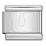 New Non Dripping Oil Series Bracelet Titanium Steel Concave 26 English Letter DIY Italian Module Bracelet Accessories New Non Dripping Oil Series Bracelet Titanium Steel Concave 26 English Letter DIY Italian Module Bracelet Accessories