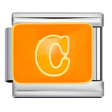 New Color Drip Oil Letter Italian Module Bracelet Titanium Steel Welding DIY Elastic Splicing Fashion Bracelet New Color Drip Oil Letter Italian Module Bracelet Titanium Steel Welding DIY Elastic Splicing Fashion Bracelet