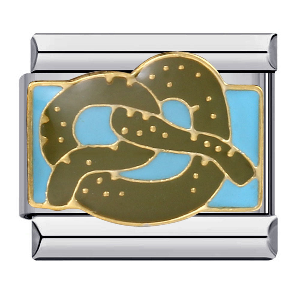 Cross Border Italian Module Bracelet with Titanium Steel Welding and Oil Dripping DIY Bracelet for Couples and Girlfriends, Birthday Gift Cross Border Italian Module Bracelet with Titanium Steel Welding and Oil Dripping DIY Bracelet for Couples and Girlfriends, Birthday Gift