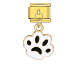 New Hook-style Colorful Drip Oil Claw Series Titanium Steel Italian Module Bracelet, DIY Elastic Splice Bracelet New Hook-style Colorful Drip Oil Claw Series Titanium Steel Italian Module Bracelet, DIY Elastic Splice Bracelet