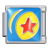 New Titanium Steel Welded Cartoon Italian Modular Bracelet Fashion DIY Stretch Bangle Splice Strap Chain New Titanium Steel Welded Cartoon Italian Modular Bracelet Fashion DIY Stretch Bangle Splice Strap Chain