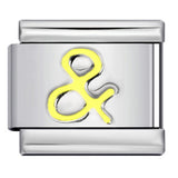 New Digital Symbol Series Italian Module Bracelet Stainless Steel Stamping DIY Elastic Bracelet Accessories Wholesale New Digital Symbol Series Italian Module Bracelet Stainless Steel Stamping DIY Elastic Bracelet Accessories Wholesale