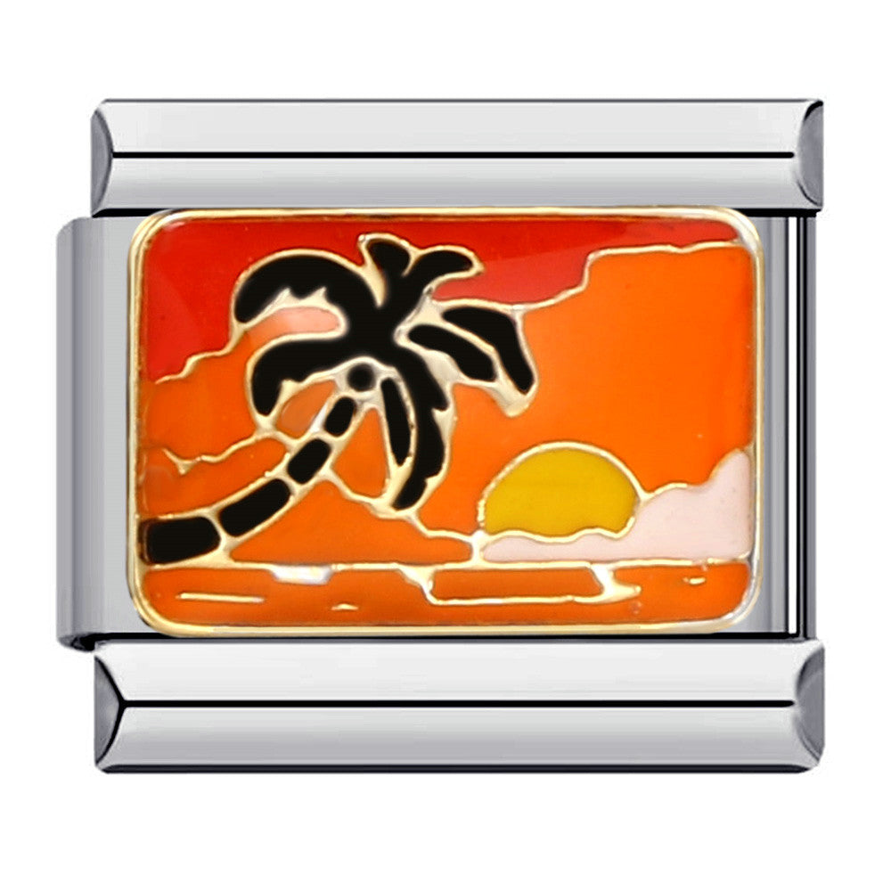 New Leisure Vacation Titanium Steel Welding Drip Oil DIY Italian Module Bracelet Fashion Personality Watch Strap Chain Wholesale New Leisure Vacation Titanium Steel Welding Drip Oil DIY Italian Module Bracelet Fashion Personality Watch Strap Chain Wholesale