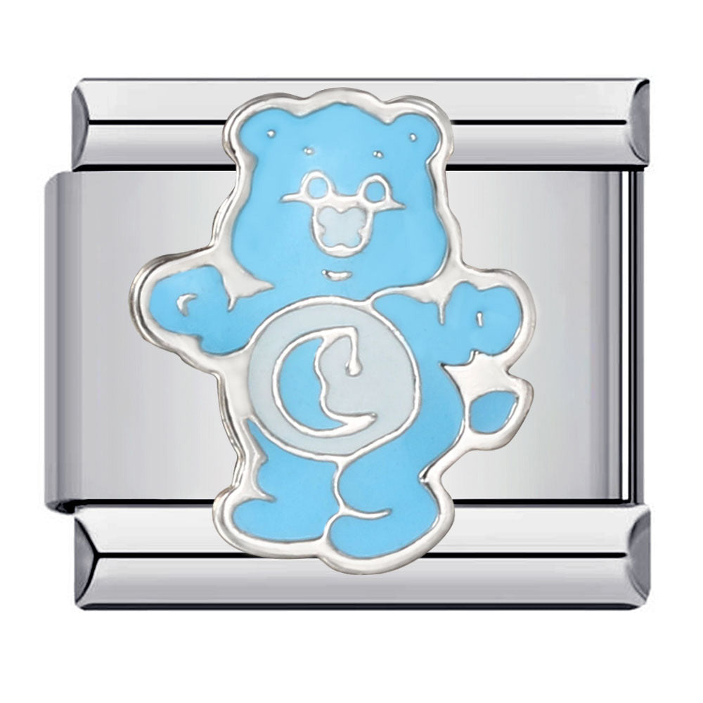 Classic Cute Bear Italian Module Bracelet Stainless Steel Welding Pattern DIY Elastic Splicing Bracelet Classic Cute Bear Italian Module Bracelet Stainless Steel Welding Pattern DIY Elastic Splicing Bracelet