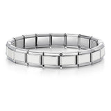 Titanium Steel Vacuum Genuine Gold IP Electroplating Italian Module Bracelet Basic Elastic Strap Chain Italian Charm Titanium Steel Vacuum Genuine Gold IP Electroplating Italian Module Bracelet Basic Elastic Strap Chain Italian Charm