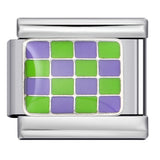 Colorful Drip Oil Love Element Italian Module Bracelet Welding Pattern DIY Elastic Splicing Stainless Steel Bracelet Colorful Drip Oil Love Element Italian Module Bracelet Welding Pattern DIY Elastic Splicing Stainless Steel Bracelet