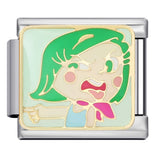 European and American Cross Border Cartoon Character Italian Module Bracelet Titanium Steel Welding Drip Oil Pattern DIY Splicing Bracelet European and American Cross Border Cartoon Character Italian Module Bracelet Titanium Steel Welding Drip Oil Pattern DIY Splicing Bracelet