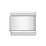 Colorful Laser Engraving Scene Pattern Engraving Italian Module Bracelet Splicing Titanium Steel Strap Chain Colorful Laser Engraving Scene Pattern Engraving Italian Module Bracelet Splicing Titanium Steel Strap Chain