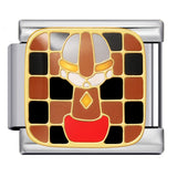 Cross Border Hot Selling Chess Italian Module Bracelet Titanium Steel Welding Gold Plating Drip Oil DIY Splicing Bracelet Cross Border Hot Selling Chess Italian Module Bracelet Titanium Steel Welding Gold Plating Drip Oil DIY Splicing Bracelet