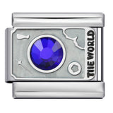 Tarot Series Italian Modular Bracelet DIY Welding Drip Oil Stretch Stainless Steel Chain Tarot Series Italian Modular Bracelet DIY Welding Drip Oil Stretch Stainless Steel Chain