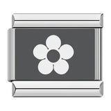 Laser Engraved 26 English Letters Italian Module Bracelet Stainless Steel Bracelet Italian Bracelet Laser Engraved 26 English Letters Italian Module Bracelet Stainless Steel Bracelet Italian Bracelet