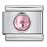 New Circle Colored Stone Italian Module Bracelet Stainless Steel Welding DIY Simple Fashion Bracelet Strap Chain New Circle Colored Stone Italian Module Bracelet Stainless Steel Welding DIY Simple Fashion Bracelet Strap Chain