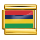 Gold Base World Flag Photo Resin Italian Charm Bracelet DIY Stainless Steel Stretch Watch Band Wristband Gold Base World Flag Photo Resin Italian Charm Bracelet DIY Stainless Steel Stretch Watch Band Wristband