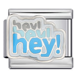 New Personalized English Italian Module Bracelet Titanium Steel Welding Drip Oil DIY Elastic Free Splicing Bracelet New Personalized English Italian Module Bracelet Titanium Steel Welding Drip Oil DIY Elastic Free Splicing Bracelet