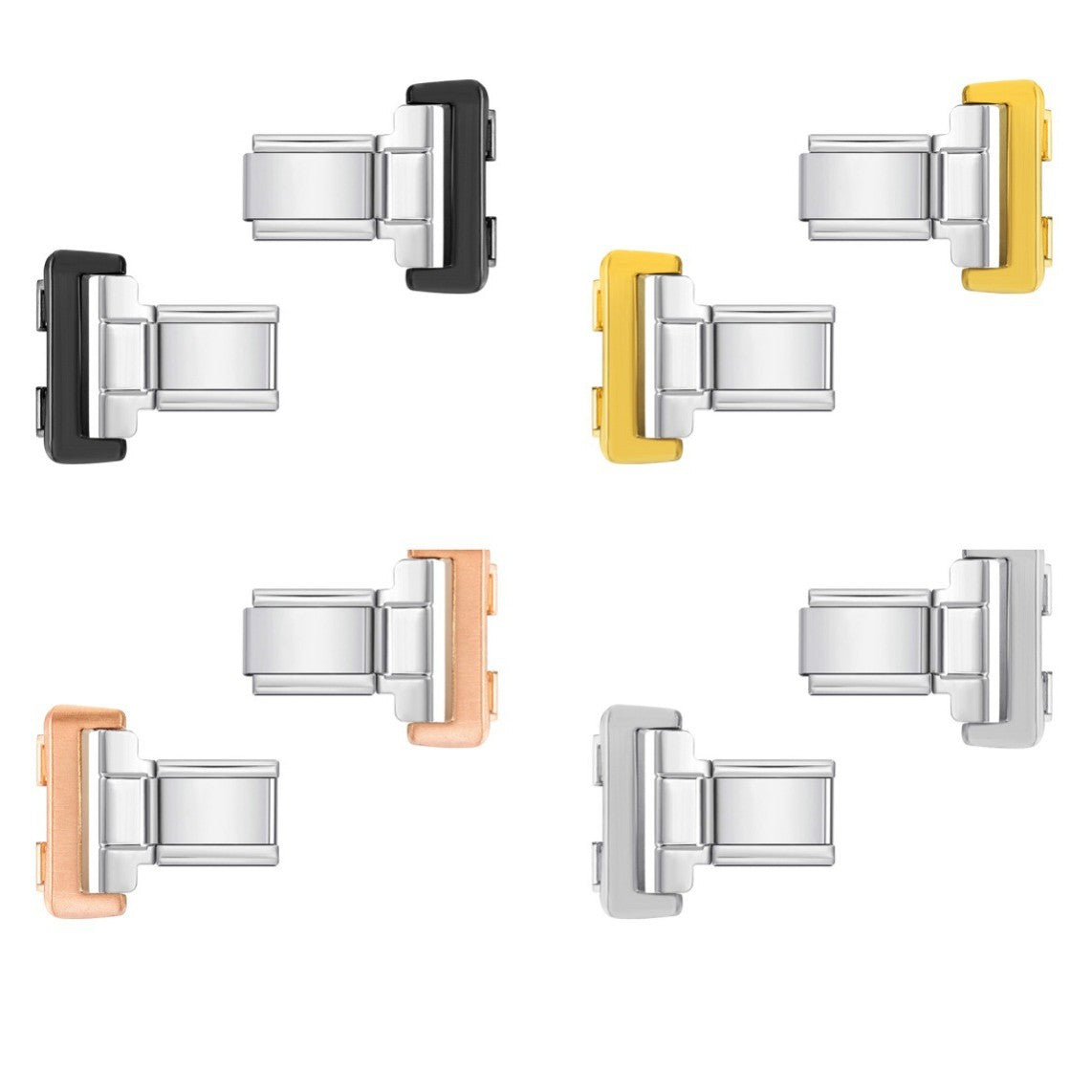 Italian Module Bracelet Huawei 8/9/10 Connector Watch Strap DIY Elastic Splicing Bracelet Tool Accessories Italian Module Bracelet Huawei 8/9/10 Connector Watch Strap DIY Elastic Splicing Bracelet Tool Accessories