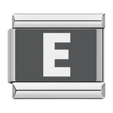 Laser Engraved 26 English Letters Italian Module Bracelet Stainless Steel Bracelet Italian Bracelet Laser Engraved 26 English Letters Italian Module Bracelet Stainless Steel Bracelet Italian Bracelet