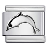 Color Stamping Series DIY Italian Module Bracelet Titanium Steel Gold Plated Drip Oil Elastic Splicing Bracelet Accessories Color Stamping Series DIY Italian Module Bracelet Titanium Steel Gold Plated Drip Oil Elastic Splicing Bracelet Accessories