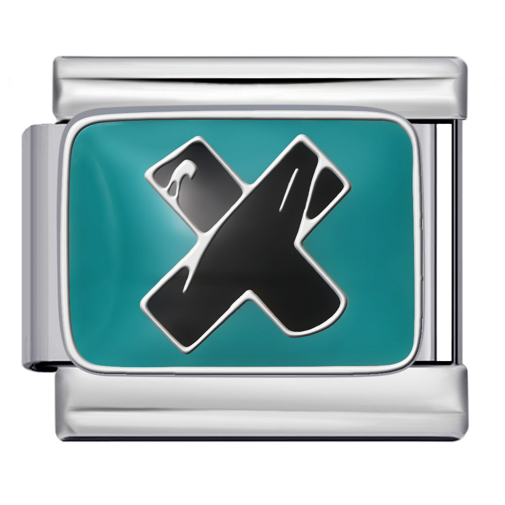 New Nail Art Series Titanium Steel Strap Chain Gold Plated Welding Drip Oil DIY Italian Module Bracelet Accessories Jewelry New Nail Art Series Titanium Steel Strap Chain Gold Plated Welding Drip Oil DIY Italian Module Bracelet Accessories Jewelry