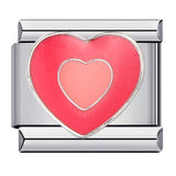 New Titanium Steel Welding Drip Oil Cartoon DIY Italian Module Bracelet Italian Charm Bracelet New Titanium Steel Welding Drip Oil Cartoon DIY Italian Module Bracelet Italian Charm Bracelet