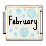 New Month Of The Year Italian Modular Bracelet Titanium Steel Gold Plated Welded Pattern DIY Stretch Splice Watch Band Chain New Month Of The Year Italian Modular Bracelet Titanium Steel Gold Plated Welded Pattern DIY Stretch Splice Watch Band Chain