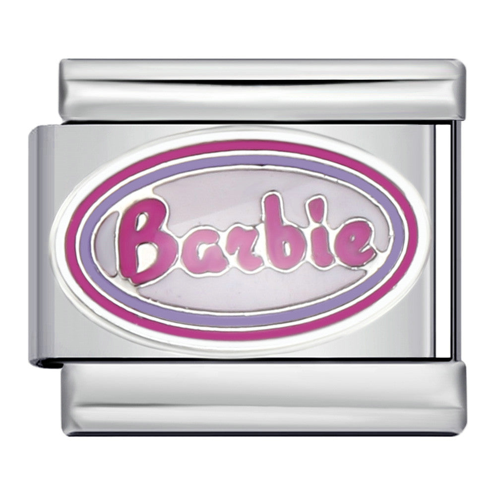 Romantic Pink Italian Modular Bracelet Titanium Steel Welding DIY Charm Bracelet Fairy Gift for Girls Romantic Pink Italian Modular Bracelet Titanium Steel Welding DIY Charm Bracelet Fairy Gift for Girls