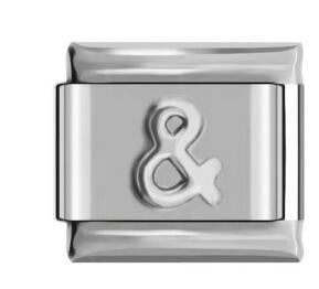 Titanium Steel Gold Silver Stamping Pattern DIY Italian Module Bracelet Italian Charm Bracelet Titanium Steel Gold Silver Stamping Pattern DIY Italian Module Bracelet Italian Charm Bracelet