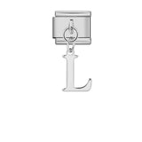 Silver Simplified Letter Italian Module Bracelet Titanium Steel Handmade DIY Hook Elastic Splicing Bracelet Accessories Silver Simplified Letter Italian Module Bracelet Titanium Steel Handmade DIY Hook Elastic Splicing Bracelet Accessories