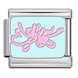 Cross Border Hot Selling Italian Module Bracelet Titanium Steel Drip Oil Welding Pattern DIY Watch Strap Chain Bracelet Wholesale Cross Border Hot Selling Italian Module Bracelet Titanium Steel Drip Oil Welding Pattern DIY Watch Strap Chain Bracelet Wholesale