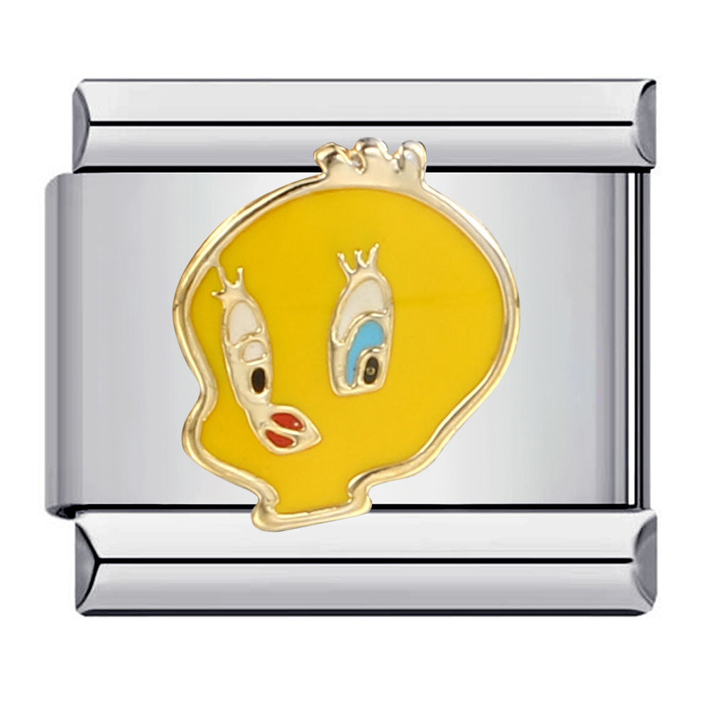 New Cute Animal Italian Modular Bracelet Titanium Steel Welding Oil Drip Cartoon DIY Fashion Wristband New Cute Animal Italian Modular Bracelet Titanium Steel Welding Oil Drip Cartoon DIY Fashion Wristband