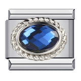 Italian Modular Birthstone Bracelet Stainless Steel Welded Colorful Zircon DIY Stretch Bangle Fashion Jewelry Italian Modular Birthstone Bracelet Stainless Steel Welded Colorful Zircon DIY Stretch Bangle Fashion Jewelry