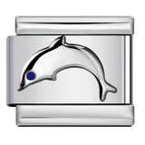 Color Stamping Series DIY Italian Module Bracelet Titanium Steel Gold Plated Drip Oil Elastic Splicing Bracelet Accessories Color Stamping Series DIY Italian Module Bracelet Titanium Steel Gold Plated Drip Oil Elastic Splicing Bracelet Accessories