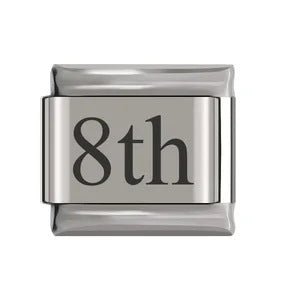 New Stainless Steel Date Italian Module Bracelet Laser Engraved Bracelet Italian Bracelet New Stainless Steel Date Italian Module Bracelet Laser Engraved Bracelet Italian Bracelet