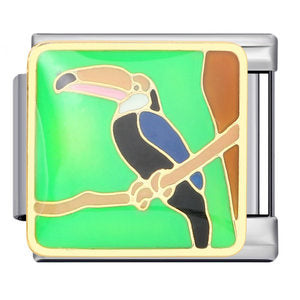 Italian Module Bracelet Peace Series Stainless Steel Welding Drip Oil Pattern DIY Elastic Splicing Strap Chain Italian Module Bracelet Peace Series Stainless Steel Welding Drip Oil Pattern DIY Elastic Splicing Strap Chain