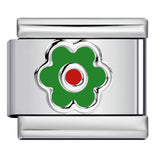 New Petal Stamping Series DIY Italian Module Bracelet Titanium Steel Gold Plated Drip Oil Splicing Strap Chain New Petal Stamping Series DIY Italian Module Bracelet Titanium Steel Gold Plated Drip Oil Splicing Strap Chain