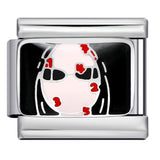 Personalized Pattern Italian Module Bracelet Stainless Steel Welding Drip Oil Cartoon DIY Elastic Splicing Bracelet Personalized Pattern Italian Module Bracelet Stainless Steel Welding Drip Oil Cartoon DIY Elastic Splicing Bracelet