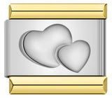 Gold Stamping Pattern Italian Module Bracelet DIY Gold Package Silver Titanium Steel Bracelet Italian Charms Gold Stamping Pattern Italian Module Bracelet DIY Gold Package Silver Titanium Steel Bracelet Italian Charms