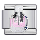 Valentine's Day Gift Perfume Lipstick Italian Module Bracelet Titanium Steel Gold Plated Welding DIY Watch Band Chain Bracelet Valentine's Day Gift Perfume Lipstick Italian Module Bracelet Titanium Steel Gold Plated Welding DIY Watch Band Chain Bracelet