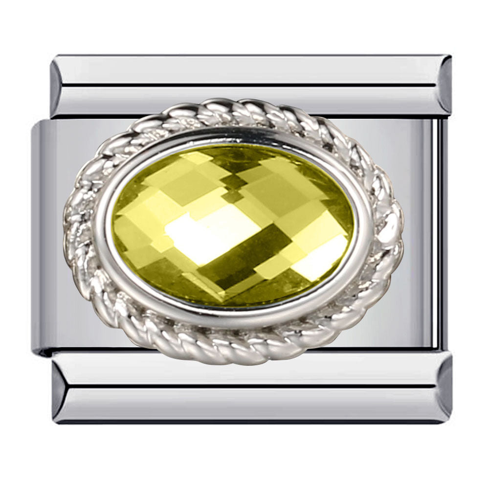 Italian Modular Birthstone Bracelet Stainless Steel Welded Colorful Zircon DIY Stretch Bangle Fashion Jewelry Italian Modular Birthstone Bracelet Stainless Steel Welded Colorful Zircon DIY Stretch Bangle Fashion Jewelry