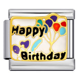 Cross Border Italian Module Bracelet with Titanium Steel Welding and Oil Dripping DIY Bracelet for Couples and Girlfriends, Birthday Gift Cross Border Italian Module Bracelet with Titanium Steel Welding and Oil Dripping DIY Bracelet for Couples and Girlfriends, Birthday Gift