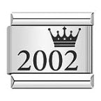 Crown Year Pattern Italian Module Bracelet Titanium Steel Laser Carving Bracelet Italian Bracelet Crown Year Pattern Italian Module Bracelet Titanium Steel Laser Carving Bracelet Italian Bracelet