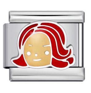 Italian Module Bracelet Anime Cartoon Titanium Steel Welding Gold Plating Drip Oil Pattern DIY Splicing Bracelet Accessories Italian Module Bracelet Anime Cartoon Titanium Steel Welding Gold Plating Drip Oil Pattern DIY Splicing Bracelet Accessories