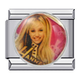 Hot Sale Personalized Titanium Steel Gold-plated Drip Oil Bracelet, DIY Italian Modular Bracelet, Little Girl's Gift. Hot Sale Personalized Titanium Steel Gold-plated Drip Oil Bracelet, DIY Italian Modular Bracelet, Little Girl's Gift.