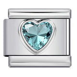 New Love Micro Inlaid Gemstone Italian Module Bracelet Stainless Steel Stamped Crystal Elastic Wristband Accessory New Love Micro Inlaid Gemstone Italian Module Bracelet Stainless Steel Stamped Crystal Elastic Wristband Accessory