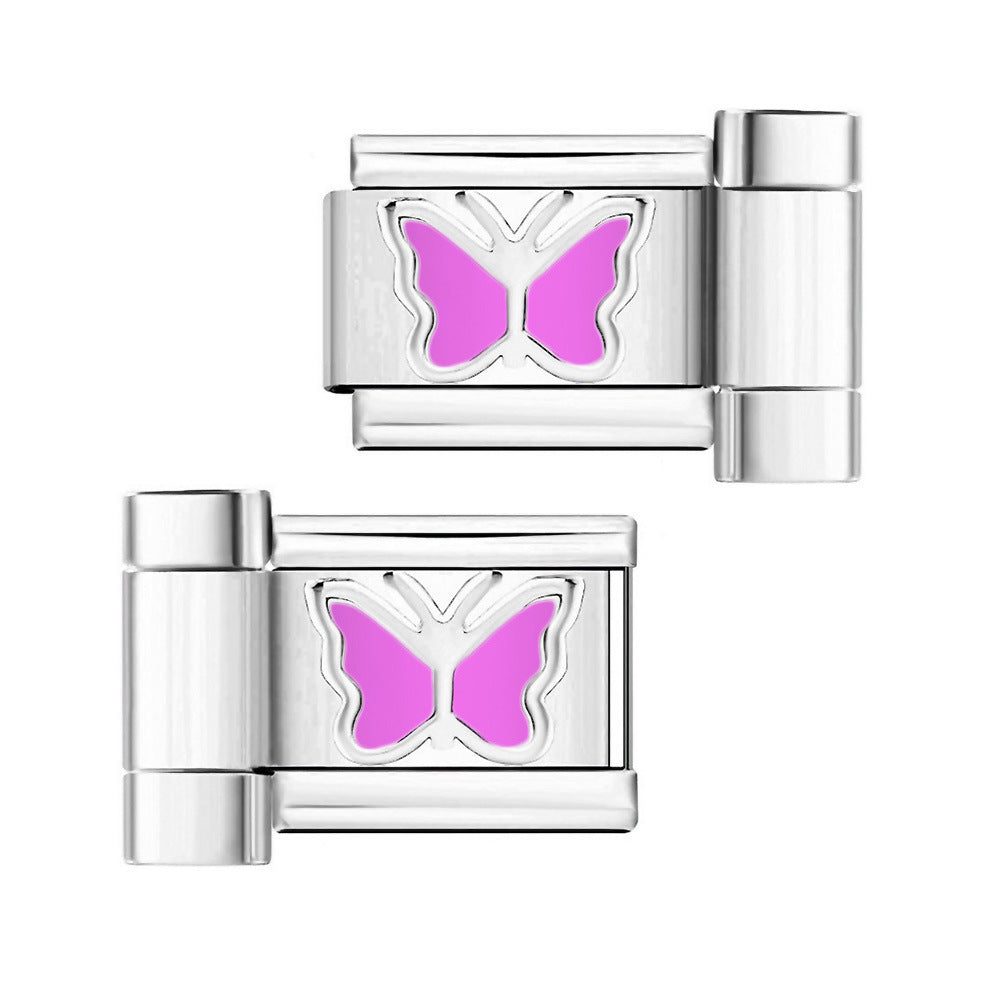 New Oil Drop Pattern DIY Watch with Connector Italian Module Bracelet Assembly and Splicing Bracelet Tool New Oil Drop Pattern DIY Watch with Connector Italian Module Bracelet Assembly and Splicing Bracelet Tool