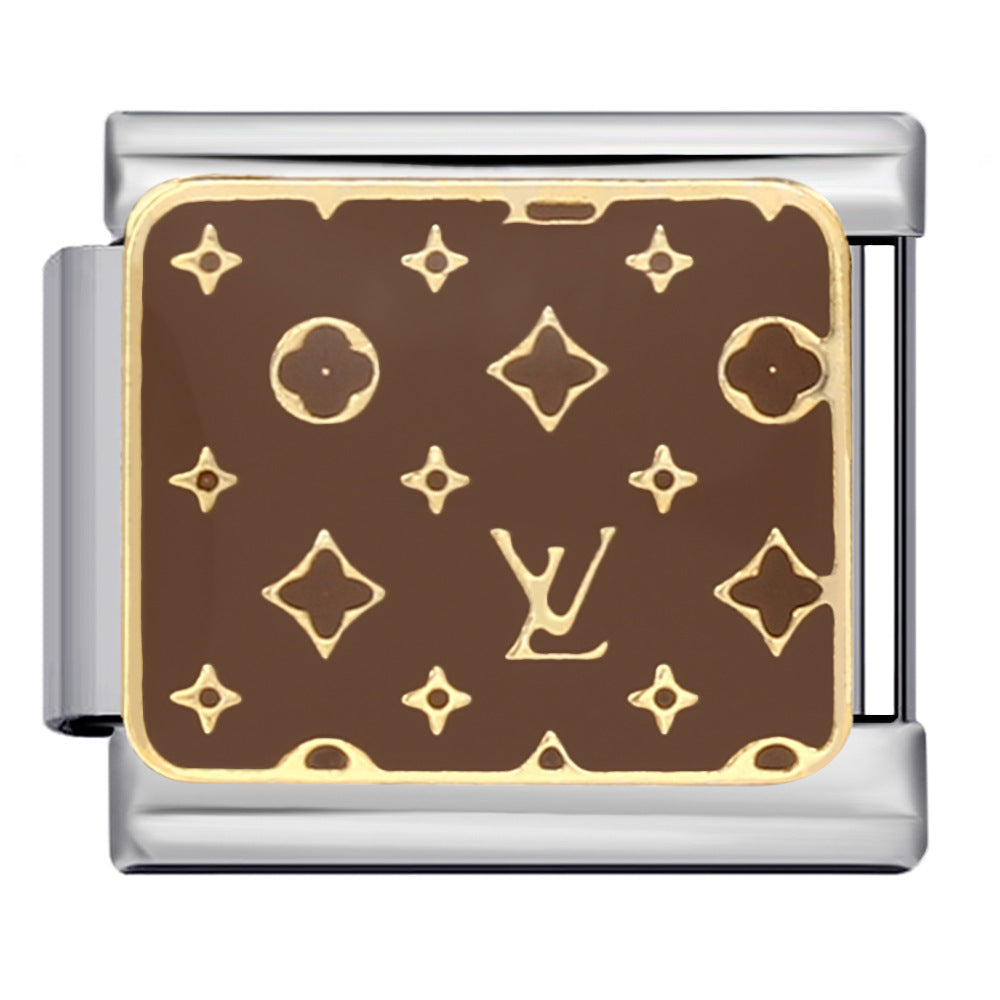 European and American Cross Border Cartoon Character Italian Module Bracelet Titanium Steel Welding Drip Oil Pattern DIY Splicing Bracelet European and American Cross Border Cartoon Character Italian Module Bracelet Titanium Steel Welding Drip Oil Pattern DIY Splicing Bracelet